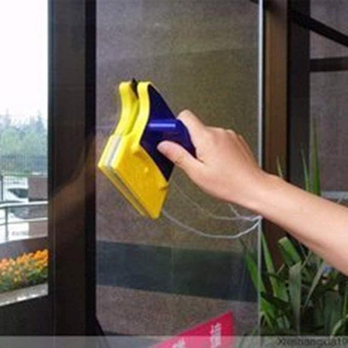 Outside Magnetic Window Cleaner Window Wiper Glass Cleaner Double Side Brush Cleaner Tool Window Glass Brush Washing Household Cleaning Tools