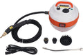 Handheld Steam Cleaner ABS with Brush Heads High Temperature Steam Machine for Air Conditioner Kitchen Hood Home Use (US Plug 110V)