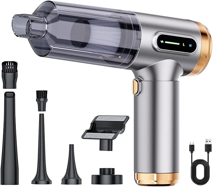 Car Vacuums Cleaner 17000PA Handheld Vacuum Cordless Powerful Scution Rechargeable