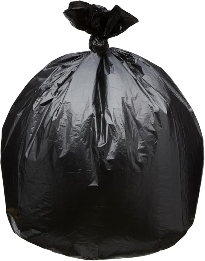 45 Gallon Trash Bags 40 x 46 inches 100 Count Black