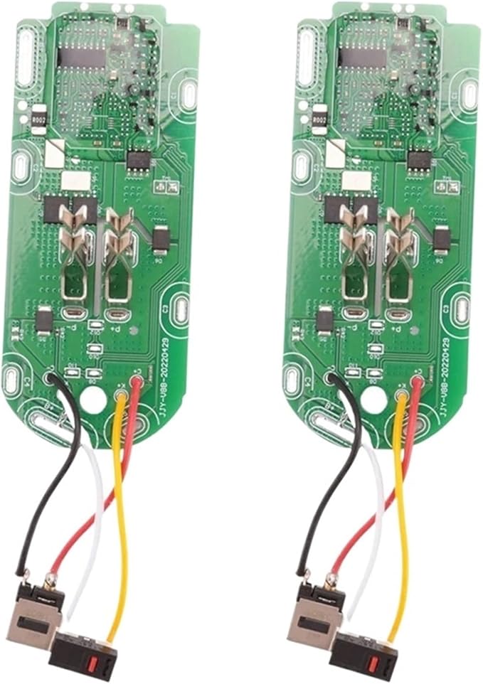 Compatible for 2X 21.6V Li-Ion Battery Protection Board PCB Board Replacement Compatible for Dyson V8 Vacuum Cleaner Circuit Boards