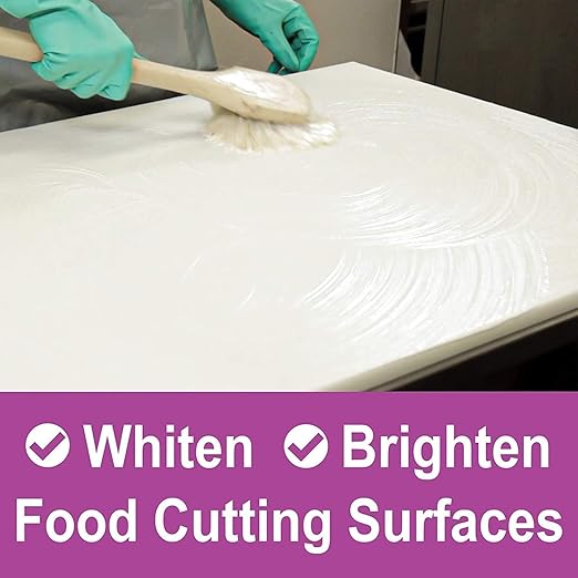 Diversey 101109766 SUMA Block Whitener Liquid Cleaner Removes Stains from Cutting Boards Chopping Blocks Ready-to-Use 1-Gallon (Pack of 4)