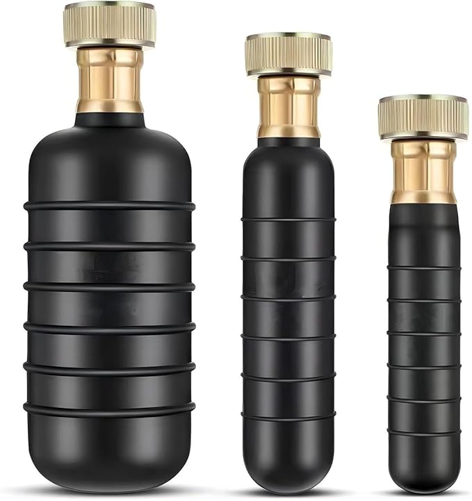 Tissting 3 Pcs Drain BladdersRubber Bladder Drain CleanersFits 1 to 6 Drain PipeUnclogs Stubborn Blockages in Bathroom Sinks Shower Drains Bathtubs Plumbing Pipes