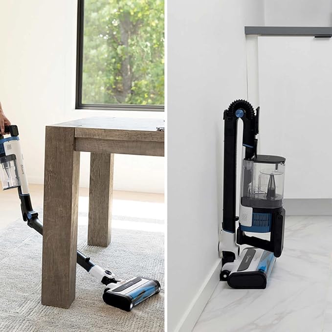 SHARK UZ565H Pro Cordless Vacuum with Clean Sense IQ &amp MultiFLEX Technology PowerFins Plus Brushroll Includes Duster Crevice Tool &amp Anti-Allergen Dusting Brush Up to 40 Minute Runtime Whit
