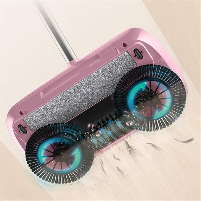 Hand Push Sweeper Home Sweeping Mopping Machine Robot Mop Light Quiet Household Cleaning for