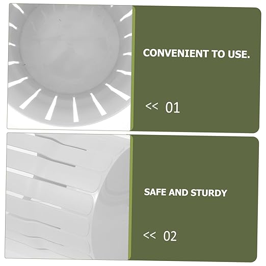 Small Garbage Can Without Lid Thickened Hollow Wastebasket for Bedroom Bathroom Office Lightweight Trash Bin with Large Opening for Home and Commercial Use