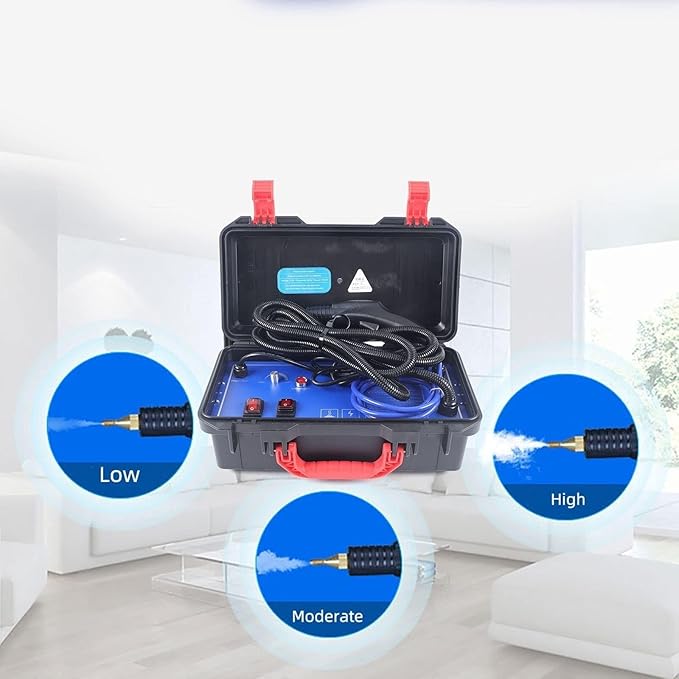 Handheld Steam Cleaner Portable High-Temperature Multifunction Steamer For Car Home Floors Counters(110v#1700w)
