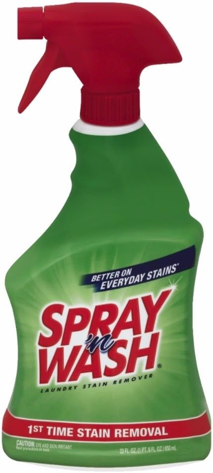 Spray 'n Wash Pre-Treat Laundry Stain Remover 22 fl oz Bottle (Pack of 12)