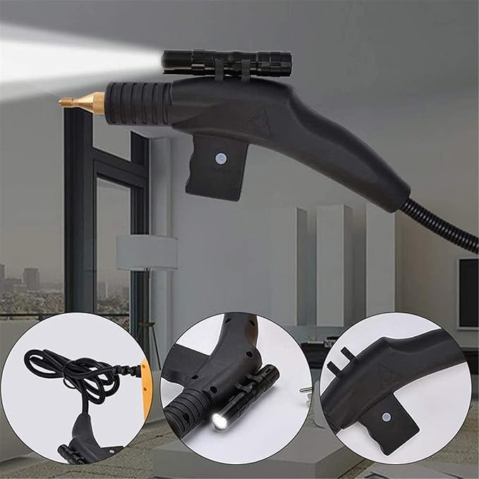 ERTYU High Pressure Steam Cleaner 1600W Electric High Pressure Steam Cleaning Portable Handheld Steamer Cleaner Mobile Steam for Home Use Furniture Car