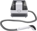 Carpet Cleaner Machine 450W Electric Carpet Shampooer Cleaning Machine with Cleaning Brushe IPX4 Water-proof Handheld Rug Cleaner for Homes Hotels Clubs Restaurants White+Grey 110V