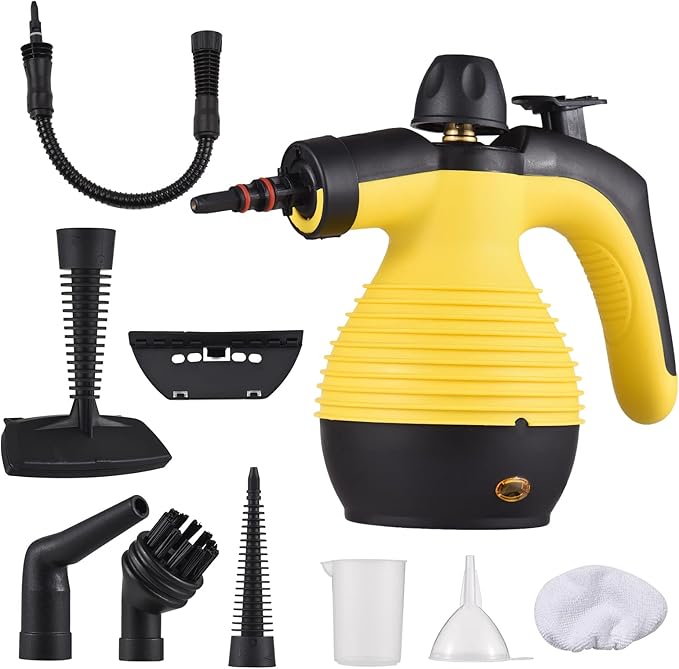 Portable Handheld Steam er 1050W Multifunctional High Temperature Pressurized Steam ing ioshine with 9PCS Accessory for Kitchen Sofa Bathroom Car Window