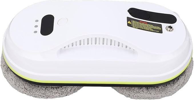 Robotic Window Cleaner Smart Glass Cleaning Robotic Full Automatic Multifunctional Water Spray Window Cleaning Robot for Tiles Class Door (US Plug)