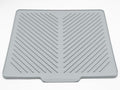 WeatherTech DishMat Drain- 16 x 18 Drip Dry Hand-Washed Dish Drying Mat Pebble