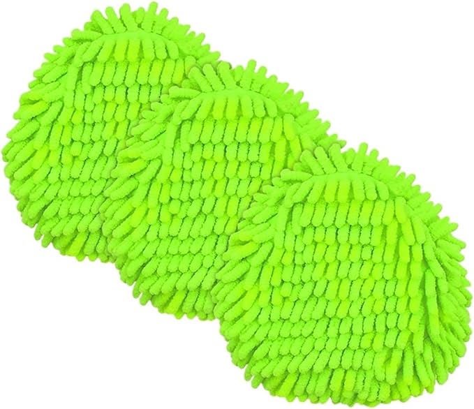 3 Pack Replacement Mop Refills for Dry Wet for Floor Cleaning Microfiber Pad