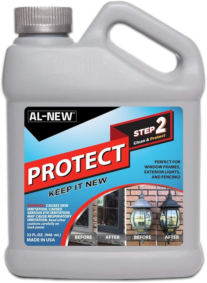 AL-NEW Siding Cleaner Combo House Wash &amp Vinyl Siding Outdoor Cleaner with Protect Bundle