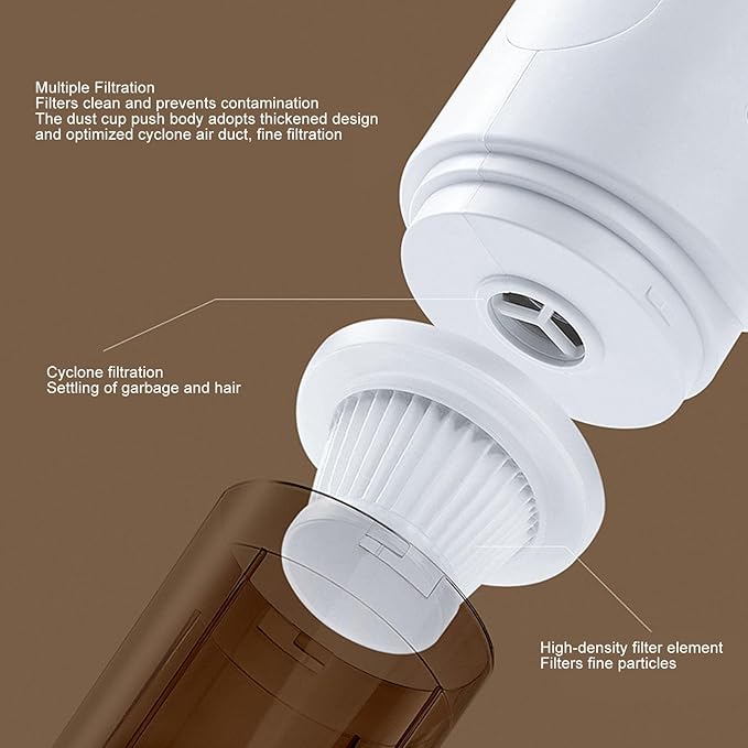 Lightweight Cordless Stick Vacuum Cleaner Powerful Suction for Multi-Appearance Cleansing 2-in-1 Handheld Vacuum