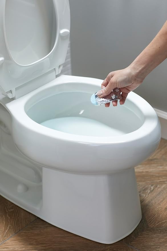 Kohler K-28634-NA Toilet Bowl Cleaning Tablets Clean &amp Remove Stains Fresh Ocean Scent 32 Individually Wrapped Tablets