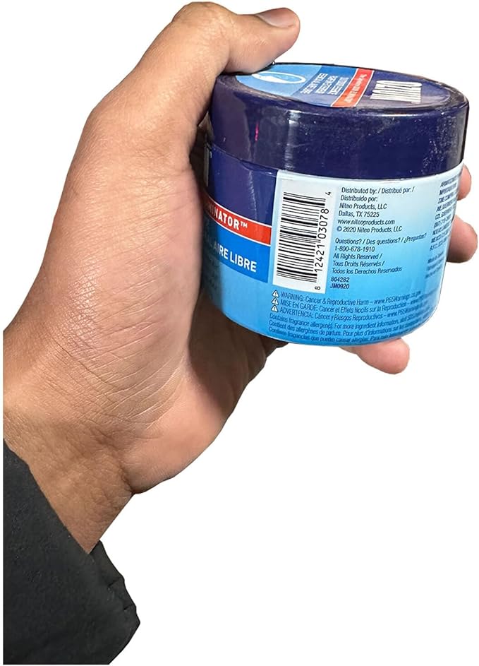 Ozium 4.5 Oz. Odor Eliminating Gel for Homes Cars Offices and More (Original + Carbon Black + Outdoor Essence + That New Car Smell) 4 Pack Variety
