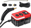 Irishom Steam Cleaner Handheld with 4pcs Accessories Touch Screen 6 Levels Adjustable 15s Fast Steam Deep Cleaning with Portable Handle 1200ml/40.5oz Water Tank