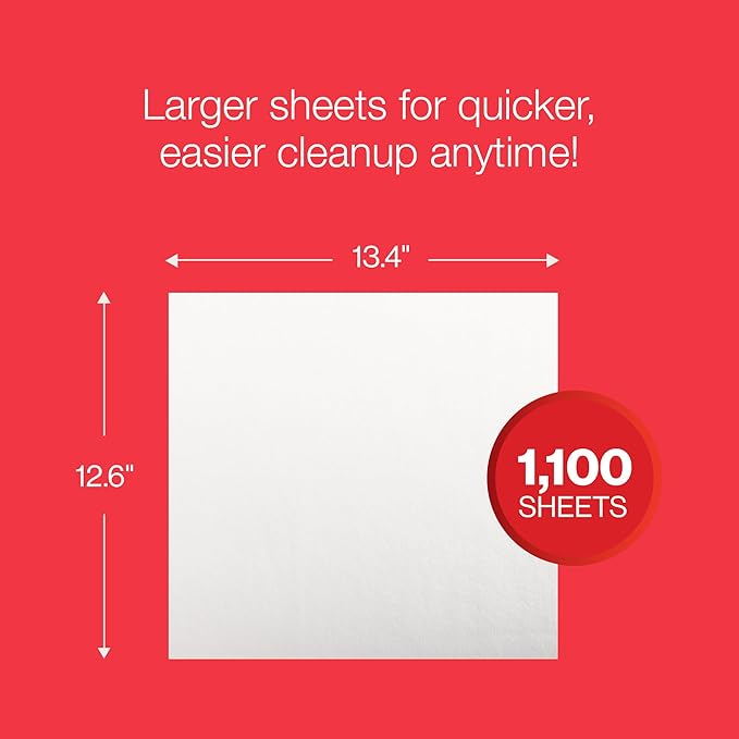 EZbrnd Multi-Purpose Cleaning Cloths Towels Jumbo Roll White Shop Towels 1100sheets/roll [X60]