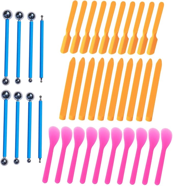 Mikikit 2sets Caulk Finishing Tool Kit for Grout Application Practical Sealant Tools for Tile Cleaning for Bathroom Kitchen and Floor Seams