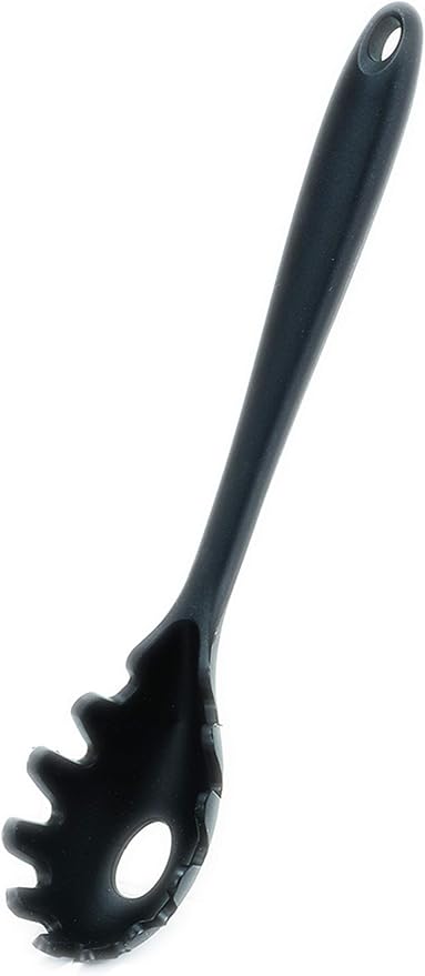 Pearl Metal TOUCH Silicone Noodle Scoop Black