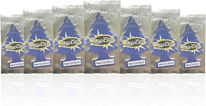 5/20pcs Natural Tea-Scented Car Air Freshener - Hanging Car Interior Accessories(5pcs New Car Scent)