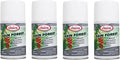 Claire CL114 7 Oz. Rain Forest Metered Air Freshener Aerosol Can (4 Pack)