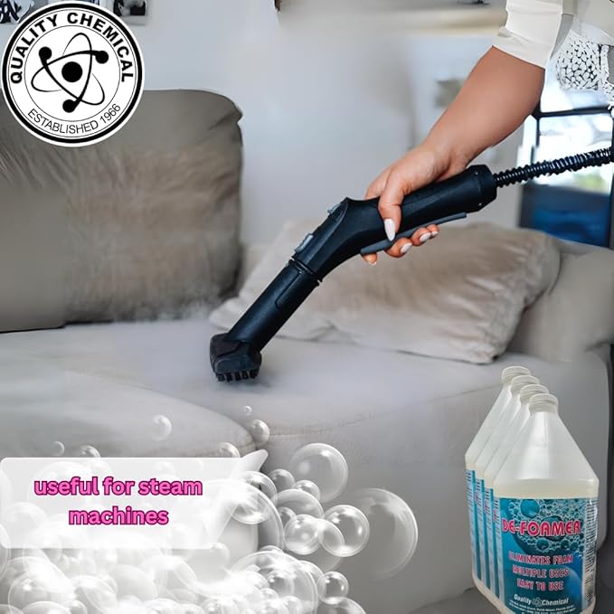 Quality Chemical Defoamer - Instantly removes foam from Hot Tubs or Cleaning Equipment - 128 oz (Pack of 4)