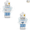 ACTIVE Jetted Bath Tub Cleaning Solution and Hot Tub Filter Cleaner - Includes 32oz of Whirlpool Tub Cleaner and Spa Filter Cleaning Liquid