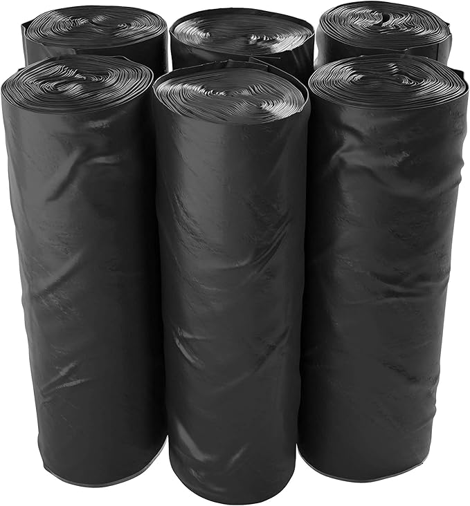 Reli. Premium 40-45 Gallon Trash Bags | 150 Count | Made in USA | Heavy Duty | Bulk | SuperValue | Black Multi-Use Garbage Bags