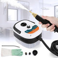 2500W Handheld Steam Cleaner Pressurized Steam Cleaning Machine with 3 Brush Heads 20s Heat Up 1L Tank Multipurpose Mini Portable Steamer for Tile Grout Furniture Kitchen Car Home
