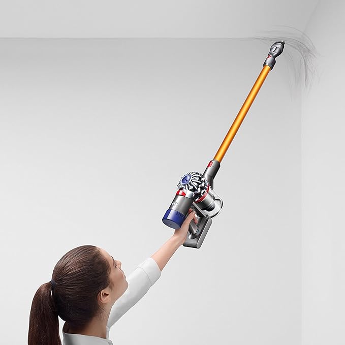 Dyson (214730-01 V8 Absolute Cordless Stick Vacuum Cleaner Yellow