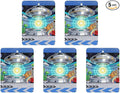 5PCS Car Air Freshener Hanging Personalized Double Sided UFO Base Car Fresheners Long Lasting New Cars Scents Cute Automotive Freshies for Closets Drawers (tea)