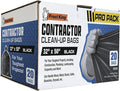 1PK 4CB3250 3mil 42gal 32 x 50 Black Contractor Trash Bags (20ct) LANC-448006-NF