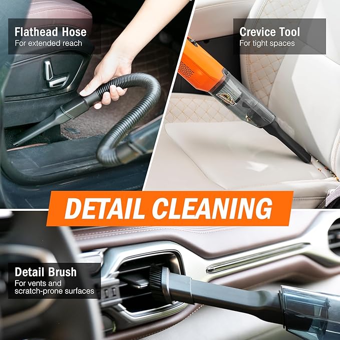 Armor All AA12V2 0903 Car Vac Compact Orange
