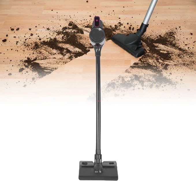 9.8x35.0in Cordless Vacuum Cleaner 2000mAh Rechargeable Stick Vacuum with 15000Pa Powerful Suction Versatile for Carpet Hard Floor Pet Hair Grey