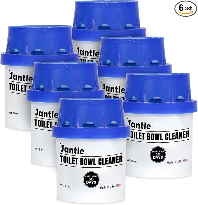 Toilet Bowl Cleaners Automatic Toilet Bowl Cleaner Tablets Long Lasting Toilet Cleaners for Inside The Bowl In Tank Bowl Cleaner Easy To Use Toilet Tank Cleaner - 6 Months Supply - 6 Pack