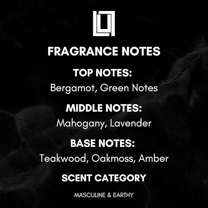 Lulu Candles | After Dark - Mahogany Teak | Luxury Room Spray | Fine Mist Air Freshener| Aromatherapy Odor Eliminator | 16 Fl. Oz.