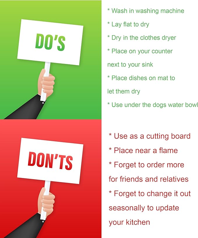 Caroline's Treasures Chicken Farmyard Sunrise Dish Drying Mat Absorbent Dish Drying Mat Pad for Kitchen Counter Dish Drainer Mat for Countertop 14 x 21 Multicolor