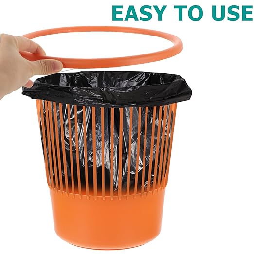 ibasenice Rubbish Bin Open Design for Easy Use Wastebasket Simple and Practical Trash Can Nordic for Kitchen Living Room and More