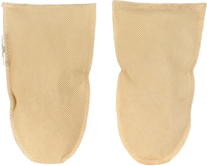 BambooMN Activated Bamboo Charcoal Odor Absorber Moisture Eliminating Shoe Inserts 100g Per Pair Tan 10 Pairs