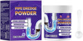 Drain Cleaner Powder - Unclog Kitchen &amp Bathroom Drains Eliminate Odors Prevent Blockages - Safe for Pipes(1PCS)