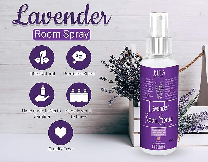 2 Pack Lavender Room &amp Linen Spray Julie's Reserve