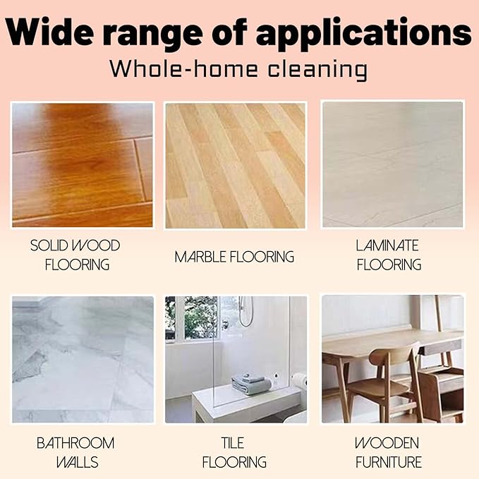 Tile Cleaner Original Floor Cleaner Heavy Limpa Pisos Deep Cleaning Multipurpose Powerful Stain Removing Liquid for Floors Bathroom Shower Kitchen (1 2 PCS)