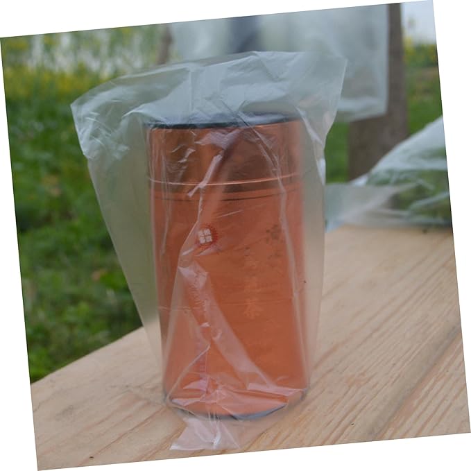 200pcs Pe Flat Pockets Large Capacity Trash Bags Plastic Garbage Bags Heavy Duty Flat Pe Disposable Rubbish