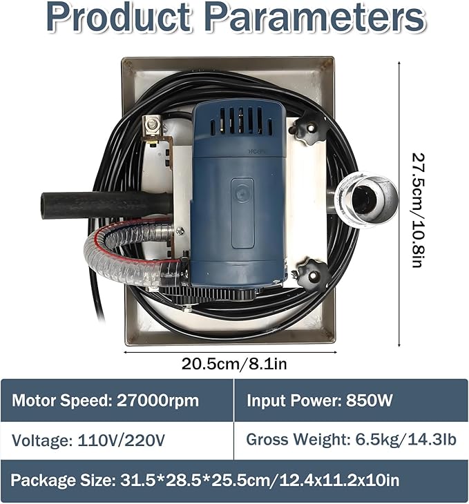 Professional 850W Carpet Leveler and Trimmer with 3-Inch Blade for Fast Pile Adjustment Lightweight Yet Durable for Home and Commercial Use