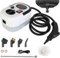Handheld Steam Cleaner 1.2L Tank &amp 2500W 15-Second Fast Heat for Multi-Surface Cleaning: Kitchen Grease Bathroom Grime Auto Detailing