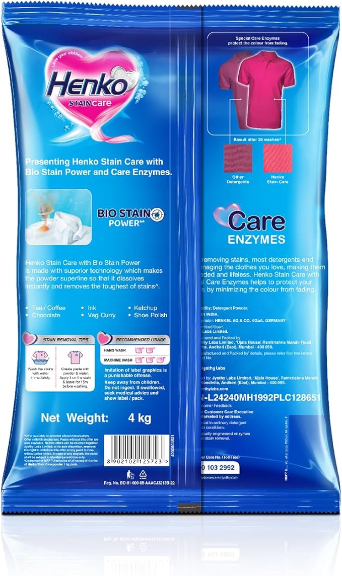 Stain Champion Oxygen Power Powder - 3 kg with 1 kg
