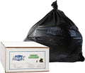Mint-X Rodent Repellent Trash Bags 1.3 Mil Flat Seal 58 Height x 38 Length Black (Pack of 100) (MX3858XHB)